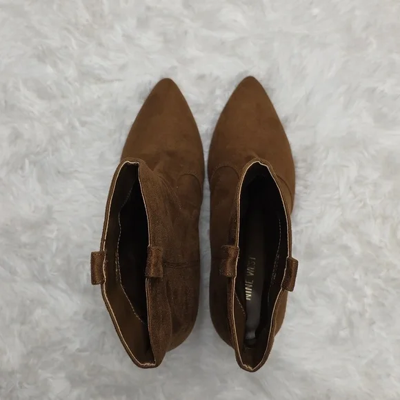 Nine West Brown Ankle Boots. Size 9. NWT! - Picture 7 of 10